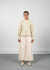 Dreaming Of Dahlias Hemp Top - onlyethikal